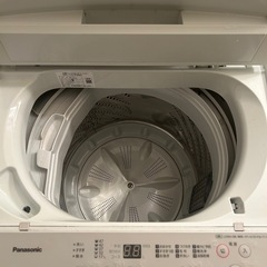 Panasonic 洗濯機　2021年製の画像