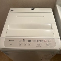 Panasonic 洗濯機　2021年製の画像