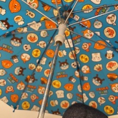 アンパンマン　傘　ブルーの画像