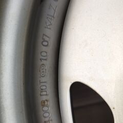 155/70R13 13×4.00B 鉄チン4本セット 銘柄・年式違い  車検・スタッドレスタイヤ用にどうぞ※引き取り又は待ち合わせの画像