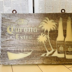非売品　コロナビール　ビンテージ　看板　ディスプレイの画像