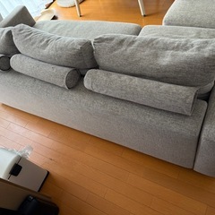 【高級ソファ】3人掛け エスティックフォルマックス  ワンダーII オットマン付の画像