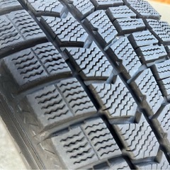冬4本185/65R15 88Q ダンロップDUNLOP ウィンターマックスWM02 倉庫保管 バリ溝ミゾ多 の画像