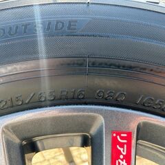 ホンダ　VEZEL　RV型　ディーラーオプションホイール　スタッドレスの画像