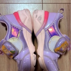 ﾑｰﾝｽﾀｰ 光る靴　17㌢の画像