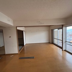 松原市マンション13階　フローリングの画像