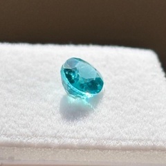 【パライバカラーアパタイト 1.2ct】爽やかなネオンブルーが魅力の希少ストーンの画像