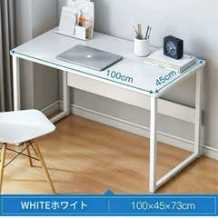 【受渡予定者決定済】木目 机　デスクの画像