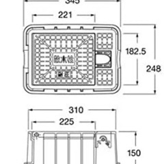 高圧載水性ボックス　JS-4/T　の画像