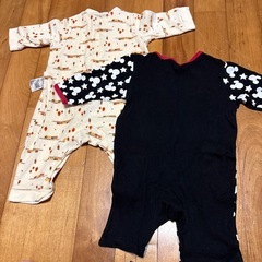 おまけ付き！　これからの季節に♪ロンパース セットの画像