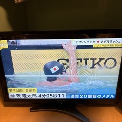 テレビ　AQUOS の画像