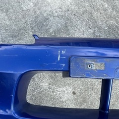 S15 シルビア 純正 フロントバンパー 純正青 TV3 補修前提品　の画像