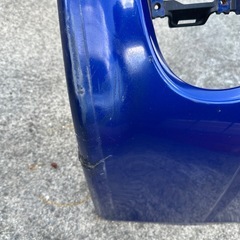 S15 シルビア 純正 フロントバンパー 純正青 TV3 補修前提品　の画像