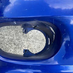 S15 シルビア 純正 フロントバンパー 純正青 TV3 補修前提品　の画像