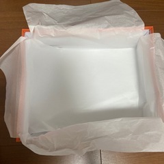HERMES オレンジ ギフト箱 大の画像