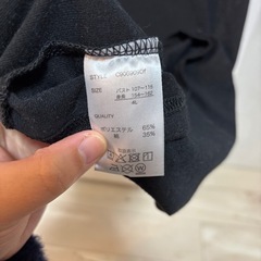 ブラック タンクトップ 4Lの画像