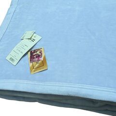 西川リビング 毛布 ブランケット 24 sleep standard シール織綿毛布 シングルサイズ 140×200cmの画像