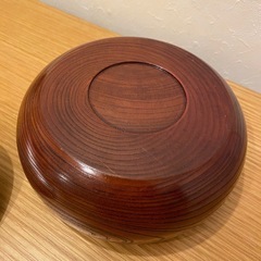 御茶菓子入れ　木製の画像