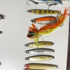 ルアー（メタルジグ）まとめて4,000円（1本50〜100円）の画像