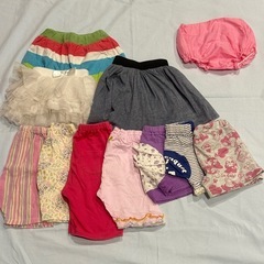 80cmサイズ　夏物　46枚　大量　こども服　まとめて　女の子の画像