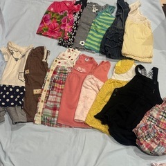 80cmサイズ　夏物　46枚　大量　こども服　まとめて　女の子の画像