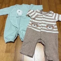 これからの季節に♪ 綺麗めモコモコロンパース の画像