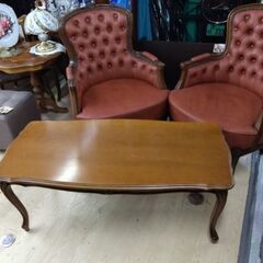 本物　イタリア製　猫足　リビングテーブル　ローテーブル　猫脚　ソファー テーブル　イタリア　家具の画像