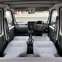 お買い得ルーフキャリア付き☆オートマ車‼️月々1万円〜分割可‼️働くくるま軽バン入りました！車検2年付き！【名義変更代込み】車内広い！人気のダイハツ　 ハイゼットカーゴ‼️Bluetoothナビ付き☆走行中DVD見れます☆両側スライドドア☆ドラレコ付☆そのまま乗って帰れます‼️の画像