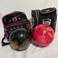 ボウリング　ボール　10ポンド　8ポンドの画像