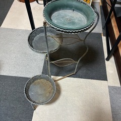 植木鉢置きの画像