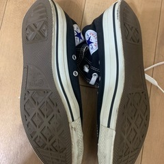 黒　コンバース　converse オールスター スニーカー27.5cmの画像