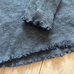 【sov. 】グレー タートルネック ニットの画像