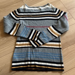 【Ungrid】ボーダー 長袖ニットの画像