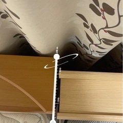 ダブルベット　マットレス付きの画像