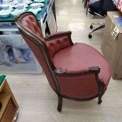 定価数十万円　本物イタリア製　本革　ソファー　猫足　アンティーク　チェア　椅子　チェア　イス　テーブルの画像