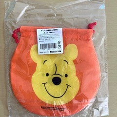 くまのプーさん 顔型まんまる巾着ポーチとチョロQのセット ディズニー　Disneyの画像