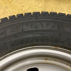 スタッドレス　軽トラ　4本　9分山の画像