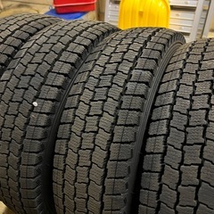 スタッドレス　軽トラ　4本　9分山の画像