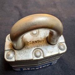 マスターロック　南京錠の画像