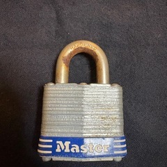 マスターロック　南京錠の画像
