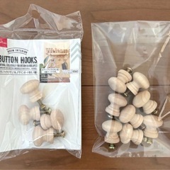 【新品】DAISO デザインボード&ボタンフック4P＋8P インテリア 収納 DIYの画像