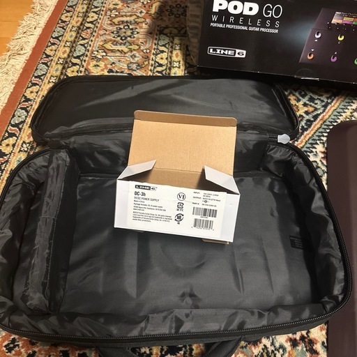 エフェクター　line6 pod go wireless