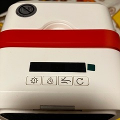 卓上セラミックヒーターの画像