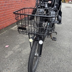Panasonic gyutto電動アシスト自転車 3人乗りチャイルドシート付き の画像