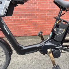 Panasonic gyutto電動アシスト自転車 3人乗りチャイルドシート付き の画像