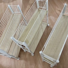 キャスター付き収納ラック②の画像