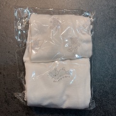 【新品未使用】ジェラピケ 短肌着 2枚組 50-60サイズの画像