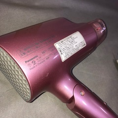 Panasonic ナノイー ドライヤー ピンクの画像