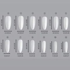 パープルフラッシュレオパード柄ネイルチップの画像