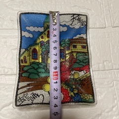 長崎 大浦天主堂ステンドガラス調 小物皿の画像